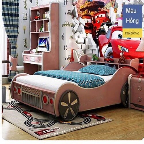 Giường trẻ em kiểu dáng ô tô Roadster đầy cá tính JDO-222